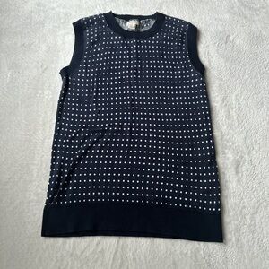 J. Crew polka dot top